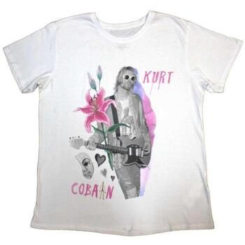 Kurt Cobain Tops y Camisetas RO10760 para mujer