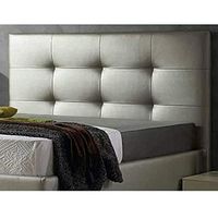 cabecero de cama texas 90x70 cm plata