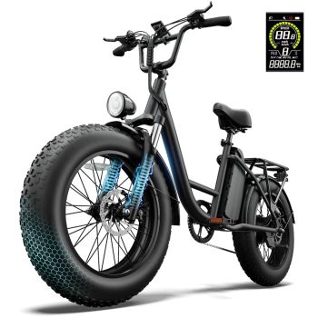 [EU DIRECT] URLIFE E20 PRO Bicicleta eléctrica 48V 15.6Ah 750W (Potencia pico 1500W) Motor Velocidad máxima recomendada