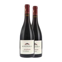 romanesca vino tinto les fouillouses julienas 75 cl 135 vol pack de 2 unidades