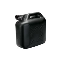 plastic jerry can 10l 670 gram black