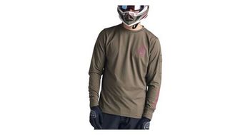 Camiseta de manga larga troy lee designs ruckus  p   strong ride  strong   p verde