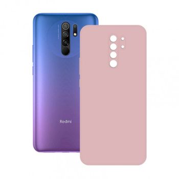 Ksix Funda Silk Rosa para Xiaomi Redmi 9