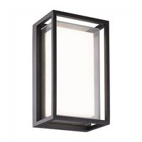 aplique de exterior led chamonix 9w