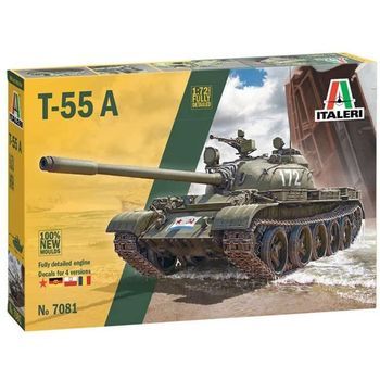 Italeri 7081 - Maqueta Tanque T-55 A. Escala 1/72