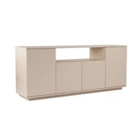 consola de madera arista 180 x 445 x 75 cm - vison