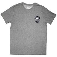 black label society tops y camisetas mini skull logo para mujer