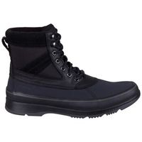 sorel zapatillas altas ankeny ii boot black jet suede leather textil para hombre
