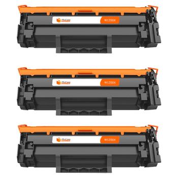 Pccom Essential Hp W1350x/135x Tóner Compatible Negro Pack 3