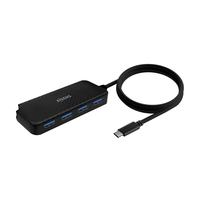 aisens hub usb 31 usb-c usb-cm-4x tipo ah negro 60cm