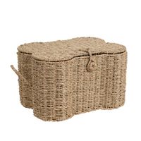 baul con forma de hueso de junco de mar