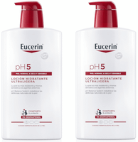 eucerin ph5 locion hidratante ultraligera 2x1 litro