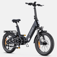 bicicleta electrica engwe l20 30 pro 250 w 100 nm motor central suspension total - negro