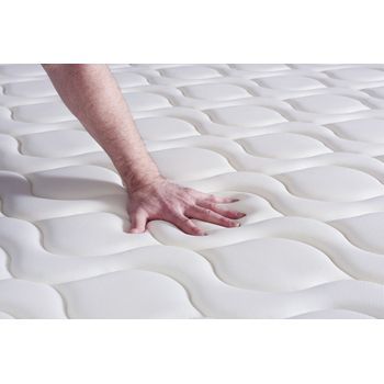 Colchón Actimemo Touch 130x190cm, Grosor: 20cm, Espuma Viscoelástica, Equilibrado, 3 Zonas De Confort