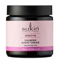 sukin sensitive calming night cream 120ml