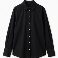 karl lagerfeld camisa b2w11052 classic relaxed poplin shi para mujer