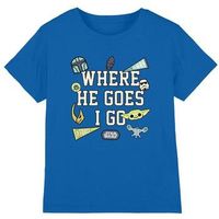 disney camiseta where he goes para nina