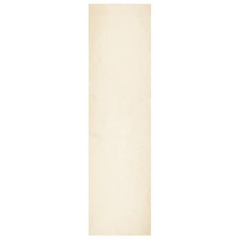 Alfombra Suave Y Lavable De Pelo Medio Huarte Crema 80 X 500 Cm Vidaxl