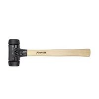 wiha martillo de cara blanda safety de dureza mediadureza media con mango de madera hickory cabezal redondo 26432
