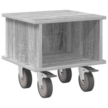 Soporte De Tv | Mueble De Salón | Gabinete De Tv Gris Sonoma 37 X 35 X 35 Cm Madera De Ingeniería