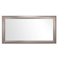 espejo de pared resina beige 72525