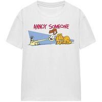 garfield tops y camisetas annoy someone para mujer
