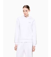 ea7 para mujer 7w001151af12501 sudadera con capucha natural ventus blanco xl casual poliester reciclado