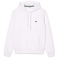 sudadera lacoste algodon blanco