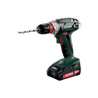 metabo bs 18 quick taladradora atornilladora de bateria18v 2x ion de litio cargador sc 30 metabox 145