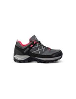 zapatillas de montana regatta samaris iii mujer dark steel  pink potion