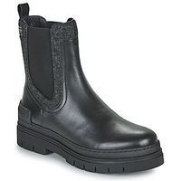 tommy hilfiger botines feminine felt chelsea bootie para mujer