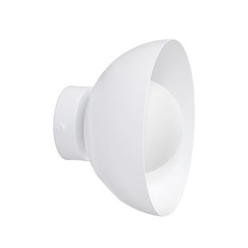 Aplique de pared lumora blanco
