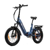 eu direct ttgo f7 bicicleta electrica plegable 48v 15ah bateria 250w motor velocidad maxima 25 kmh llantas gruesas de