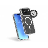 funda para movil force case air xtrem magsafe transparente purpurina para iphone 17 pro max