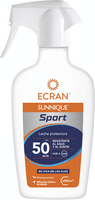 ecran sunnique sport leche protectora spf50 270 ml