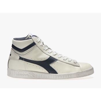 Diadora Deportivas Moda Game L High Waxed White Blue 501.159657C5262 para mujer