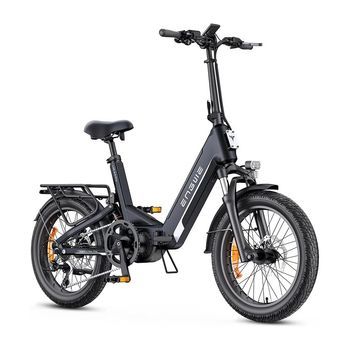 Bicicleta Eléctrica Engwe L20 3.0 Pro Con Motor Central Y Batería De 48 V 15 Ah,negra