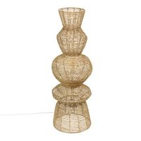 lampara de pie titus beige h109cm