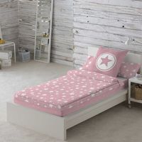 saco nordico sin relleno 100 algodon ivett b pink  cama 90