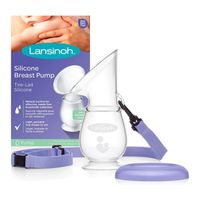 lansinoh silicone breast pump
