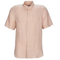 timberland camisa manga corta ss mill river linen shirt slim para hombre