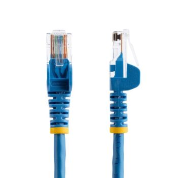 Cable de red StarTech Cat5e UTP 10 m azul RJ45 sin enganches