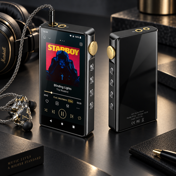 Reproductor de música de alta fidelidad BF32, sin pérdida de calidad, compatible con DSD512 y PCM a 768 kHz, con doble chip ES9018K2M, salida balanceada de 4,4 mm, 500 mW, Android 12, Bluetooth, LDAC,