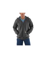sudadera carhartt zip hooded hombre carbon