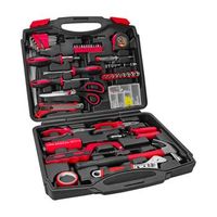 well home kit de 169 piezas de herramientas con estuche negro