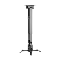 aisens cwp01tse-047 soporte proyector inclinable techo negro