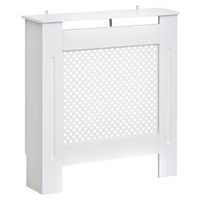 cubierta de radiador 78x19x82 cm blanco