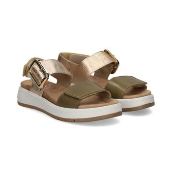 Fluchos Sandalias Con Plataforma Mujer - Beige Talla 40