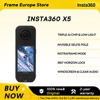 camara de accion insta360 x5 360    lente de camara deportiva impermeable 8k 30fps 360  video ultra nuevo original