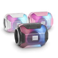 mars gaming msbax altavoz bluetooth compacto rgb 10w usbmicrosdradio altavoz rgb negro rosa o blanco